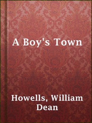 cover image of A Boy's Town